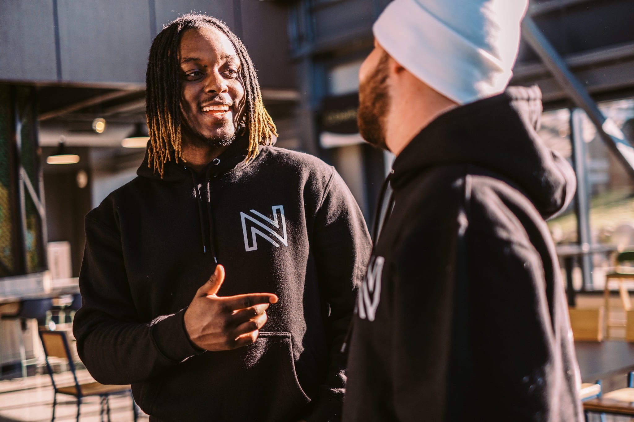 Black Pullover Hoodie