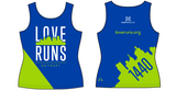 Love Runs Female Singlet (Tank)