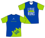 Love Runs Male Tech Tee